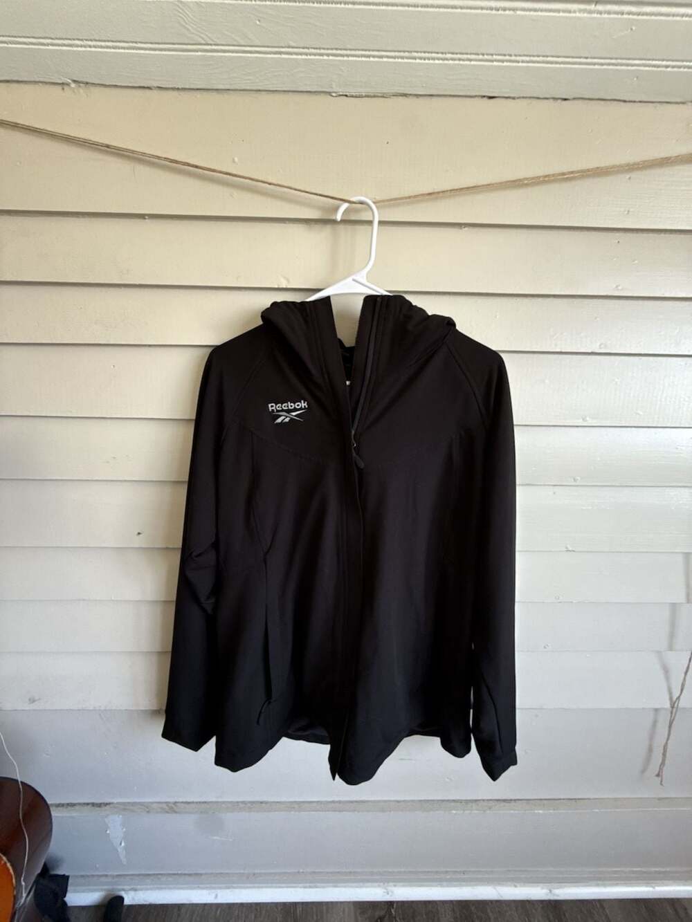 Reebok Black Faux Fur Lined Softshell Jacket